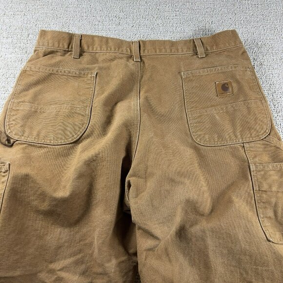Carhartt Relaxed Fit Carpenter Jeans Brown Men’s Size 40 x 32 - Picture 6 of 7